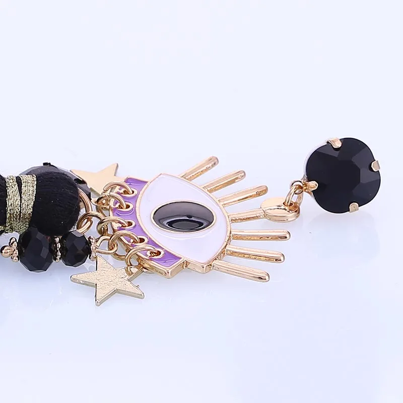earrings for women bohemian pendientes women long eye women oorbellen wedding earrings (1)