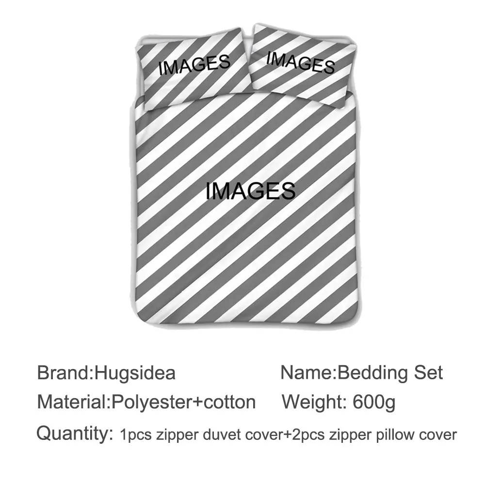 HUGSIDEA كرة القدم ملاءات السرير 3D الفراش مجموعات غطاء لحاف ريش السرير في ورقة من حقيبة الفراش حقيبة Bedset المخدة الملكة حجم