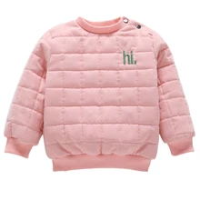 Новинка; очень мягкие однотонные свитера с надписями для маленьких мальчиков и девочек; Unix; Повседневная плотная теплая рубашка с длинными рукавами; свитера; одежда для малышей; j2