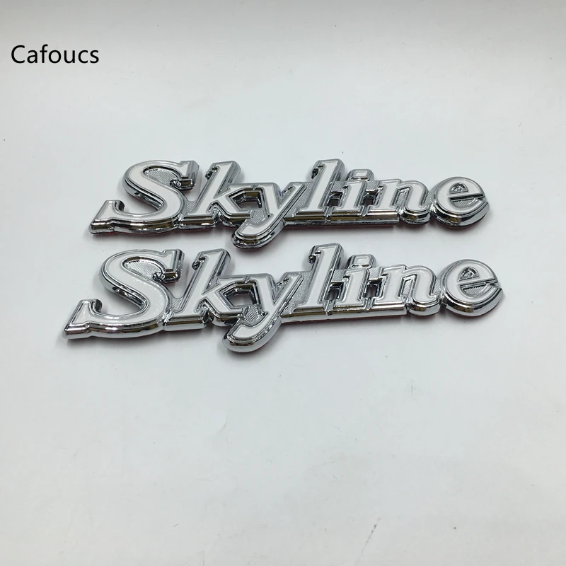 Cafoucs用日産スカイラインgtr Gt Rエンブレムフィット用c210 C110 240 Kダットサンバッジnamaplate 3dステッカー 車のステッカー Aliexpress