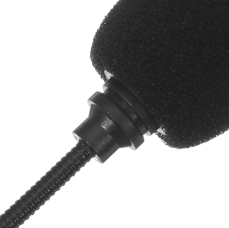 LEORY Mini 3 5 мм Гибкий микрофон для мобильного телефона моно стерео микрофоны