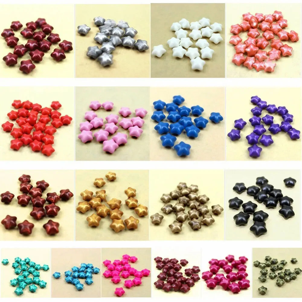 

100Pcs/Lot Vintage Pentagram Stamping Sealing Wax Beads Wax Seal Stamps for Envelope Documents Wedding Invitation Decorative