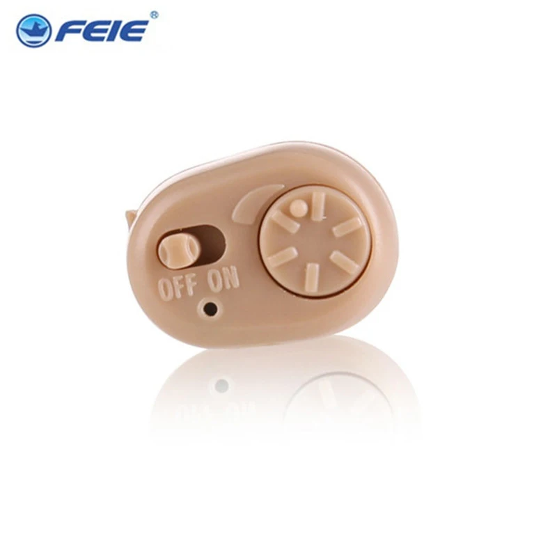 

Deaf Earphone Hearing Aid Sound Enhancement Amplifiers Invisible Analog Device Hearing Aids Audiphone Set with Ear plugs S-213