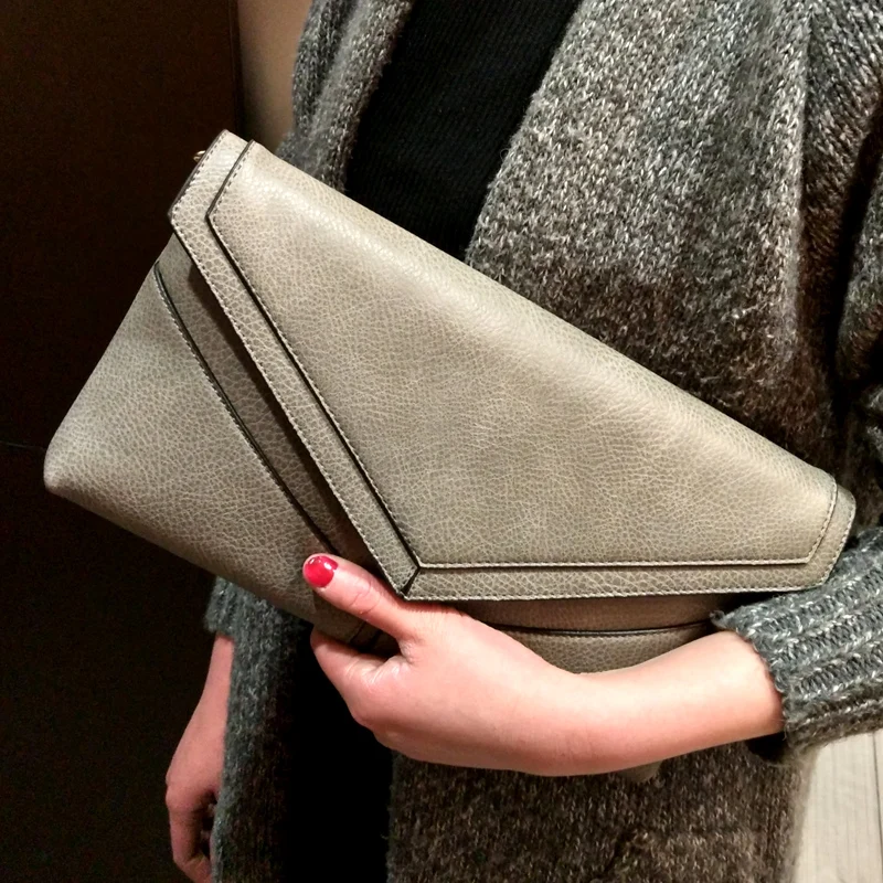 

Fashion Women's Clutch Bag Female Envelope Evening Bag PU Leather Clutches Purse Modern Shoulder Bags Crossbody Messenger Pack