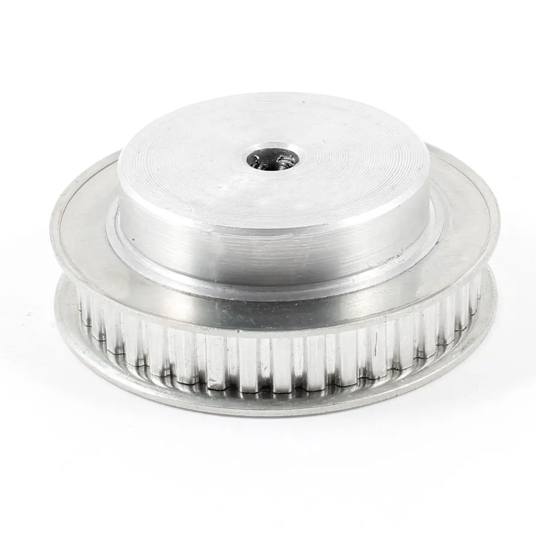 

SODIAL (R) Aluminum Alloy XL Type 40 Teeth 8mm Pilot Bore Screwed Timing Belt Pulley