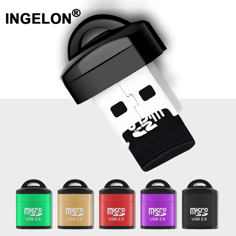Ingelon-Hot-Sale-Card-Reader-TF-Memory-Card-Adapter-Plus-DJ&8gb-microSD-Card-Cardreader-for-Vehicle-and-audio-mini-Smart-Reader-(1)