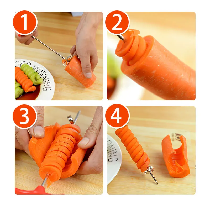 Manual Rolling Spiral Slicer Vegetable Twist Knife Screwer Potato Spiral Slicer Of Portable Kitchen Tool Manual Rolling Spiral Slicer Vegetable Twist Knife Screwer Potato Spiral Slicer Of Portable Kitchen Tool
