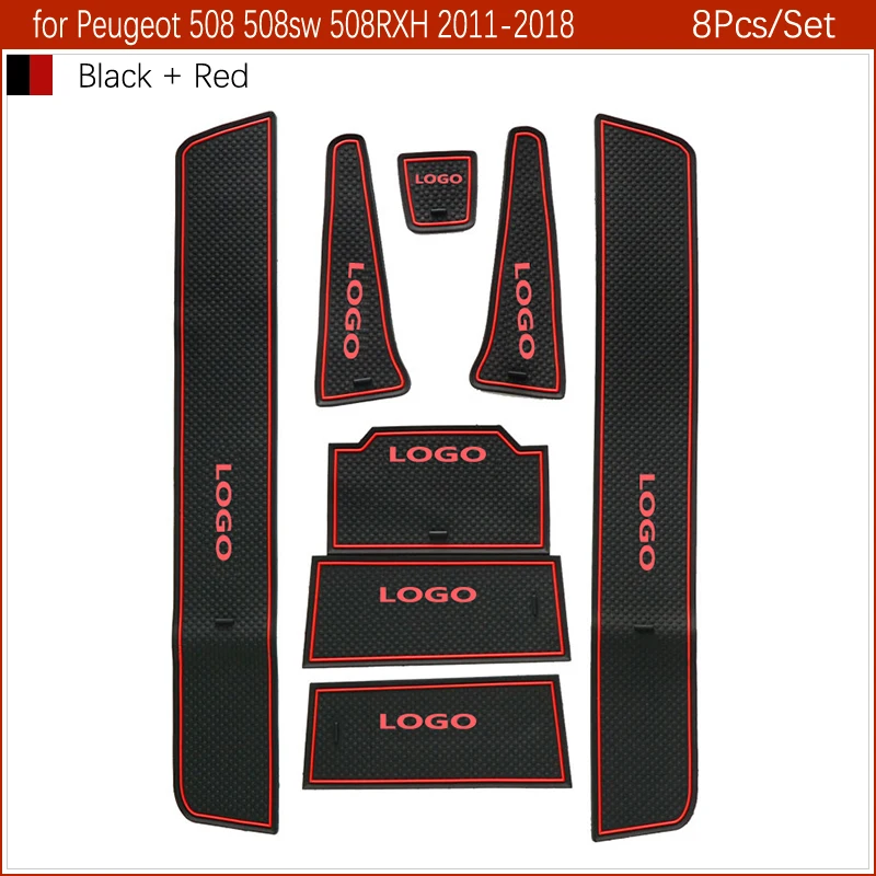 Противоскользящий резиновый подстаканник для Peugeot 307 308 T9 301 508 2011 2012 2013 2014 2015 2016 2017