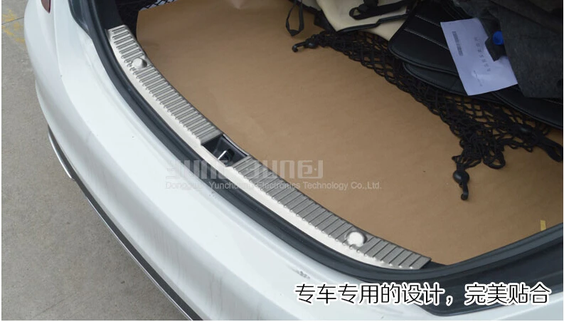 

Inside Rear Bumper Protector cargo step Plate Cover for Mercedes-Benz C-class W205 2015 2014
