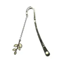 Двухцветная опционально солнце и луна, звезда образец дорога хвост кулон светящиеся книжные закладки элегантные ретро металлические шпильки