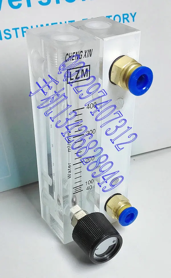 Регулируемый расходомер для воды в виде панели микро расход 40 400 LZM 6T ml / min|flowmeter