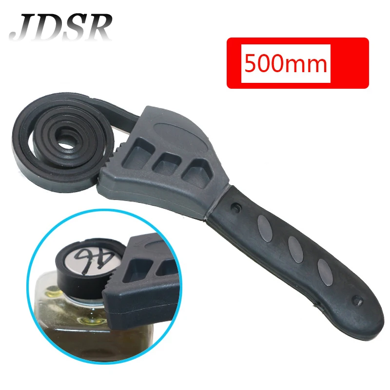

JDSR Multifunctional Universal Belt Wrench Set Plastic Adjustable Rubber Strap /Adjustable Bottle Opener Car Repair Filter Tools