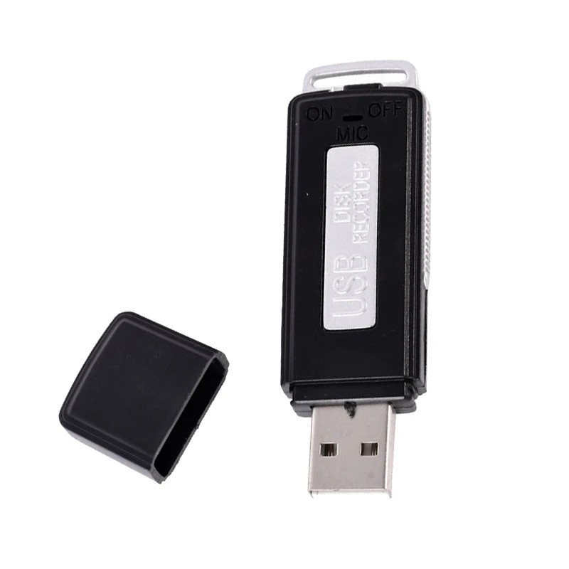 2 в 1 Мини 8 Гб USB флеш накопитель диск цифровой Аудио Диктофон мини Запись 70 часов