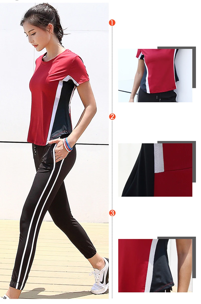 Женская футболка для тренировок и бега, футболка с коротким рукавом, спортивный топ для фитнеса, женский спортивный дышащий Топ для занятий йогой, женская футболка