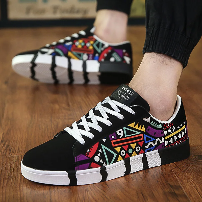 

2018 spring and autumn new low-cut men's canvas shoes wild fashion comfortable breathable casual shoes