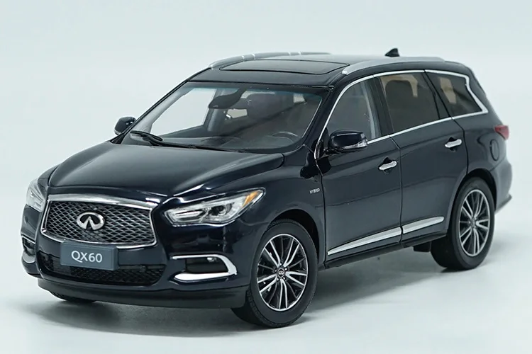 Новинка 1:18 Infiniti QX60 модель автомобиля из голубого сплава литой под давлением металлический подарок для взрослых коллекционные игрушки с оригинальной коробкой