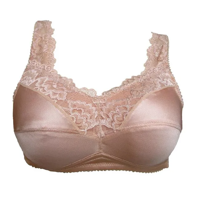 Two colors size 34 36 38 40 42 front cover lace mastectomy breast form