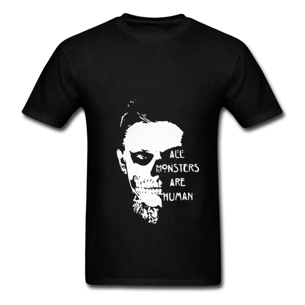 Новый American Horror Story футболка демон смерть страшное зло хип хоп сатанизм grim reaper
