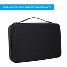 НОВАЯ Портативная сумка коробка жесткий аккумулятор Органайзер сумка для наушников кейс защитная сумка держатель для AA AAA C D 9 V батареи