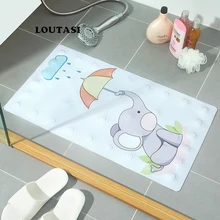 ПВХ Ванная комната коврик для туалета коврики для ванной душ Ванная комната ковер всасывания Нескользящие присоски Ванная комната ковер набор коврик для ванной Декор