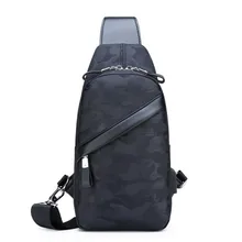 Новая многофункциональная нагрудная мужская повседневная сумка через плечо, зарядка через usb, нагрудная сумка, водоотталкивающая сумка-мессенджер для Ipad Y732