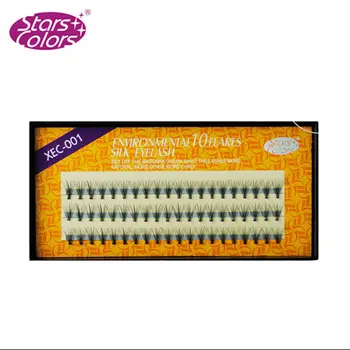

Professional Imitate Mink Silk Eyelash 0.12mm C Eyelashes Extension Makeup Tool 10Roots Thickness Individual False Eye Lashes