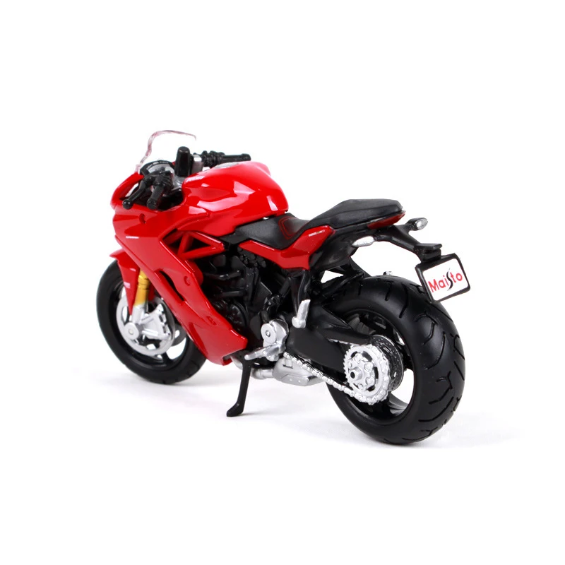 Модели мотоциклов Maisto 1:18 Ducati Supersport S красная литая пластиковая миниатюрная