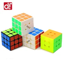 QiYi MoFangGe грома V2 магический куб, 3x3 Гром Clap головоломки Профессиональный Кубик Рубика от Скорость, magico, традиционные куб игрушки