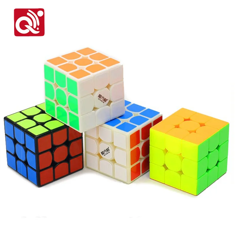 

QiYi MoFangGe New thunderclap V2 Magic Cube 3x3 Thunder Clap Puzzles Cube professional Speed magico Traditional Cube Toys
