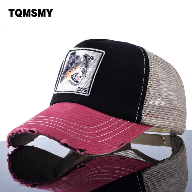 Prix pour TQMSMY Broderie chien motif Casquette de baseball hommes Maille chapeau occasionnel marque Snapback Caps Unisexe Hip Hop os sun chapeaux femmes casquette Prix pour TQMSMY Broderie chien motif Casquette de baseball hommes Maille chapeau occasionnel marque Snapback Caps Unisexe Hip Hop os sun chapeaux femmes casquette