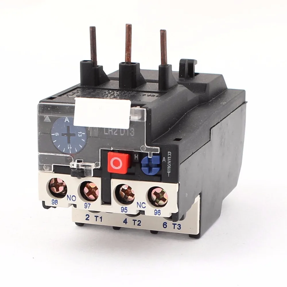 LR2/JR28 25 2.5A 4A 8A 6A 1NO 1NC 3 полюсная Регулируемая Защита тепловое реле перегрузки|Реле| |