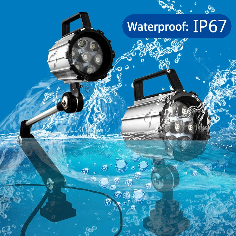  CRUBON 7W/12W 24V-36V/220V Waterproof IP65 CNC Machine LED Light for Industrial Tool Working Light  - 32856166793