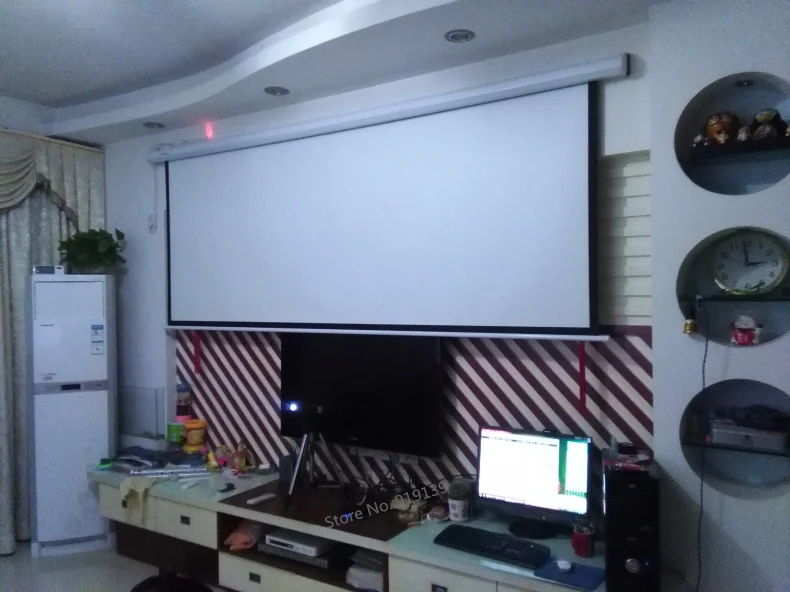 Electric projection screen pic 13