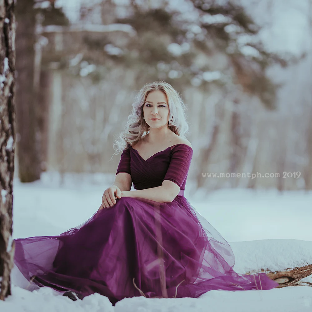 Cena 2019 gorąca sprzedaż fioletowo czerwony sukienki druhen Satin tiul line Royal Blue bez rękawów ślub na imprezę bal sukienki dla dziewczynek party dress