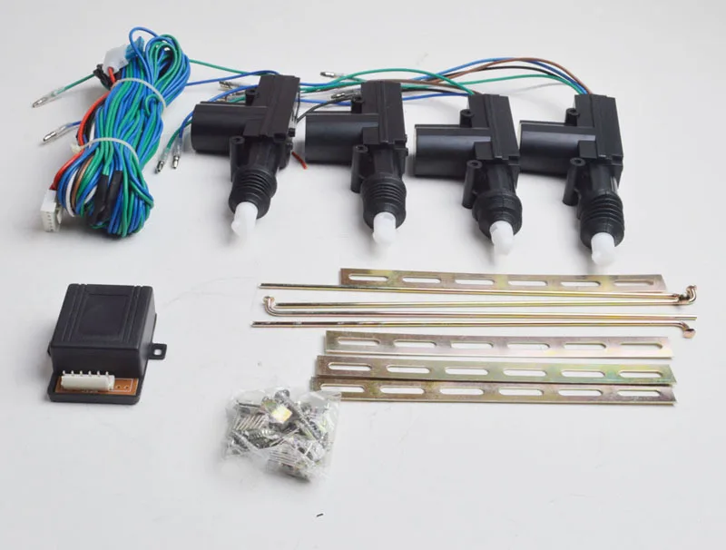 2 master 2 universal auto central locking system for car door lock unlock without remote control