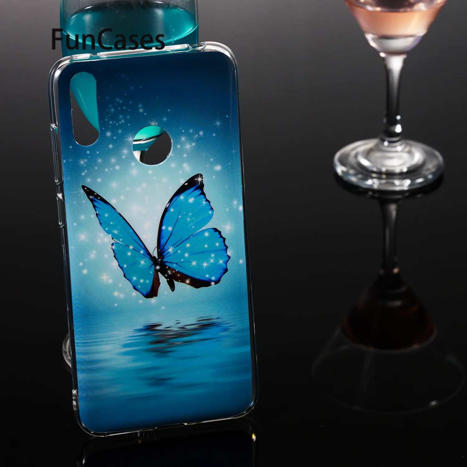 Чехол для телефона huawei Enjoy 7S Единорог Мягкий ТПУ чехол Портативный Для P Smart Honor 9 Lite