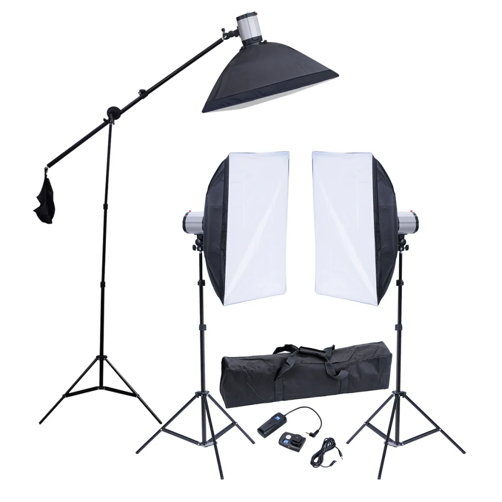 Buy Photography Accessory 3 Flash Lights 3 Softboxes 2