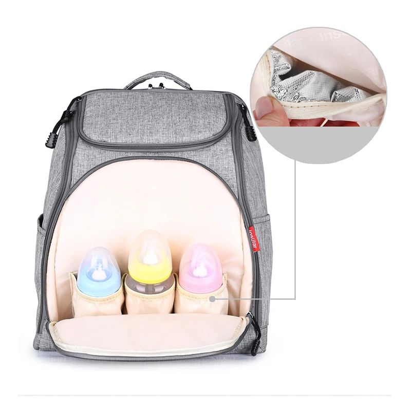 

Baby Diaper Bag Big Capacity Baby Diaper Bag Maternity Nappy Designer Mummy Fashion Mother Outdoor Backpack Travel Nursing Bag