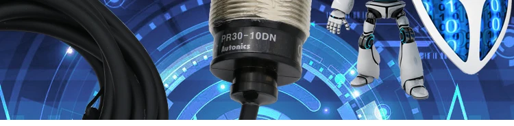 Autonics IP67 12-24VDC 10 мм Индуктивный бесконтактный выключатель PR30-10DN NPN 3 провода DC датчик приближения НЕТ для железа