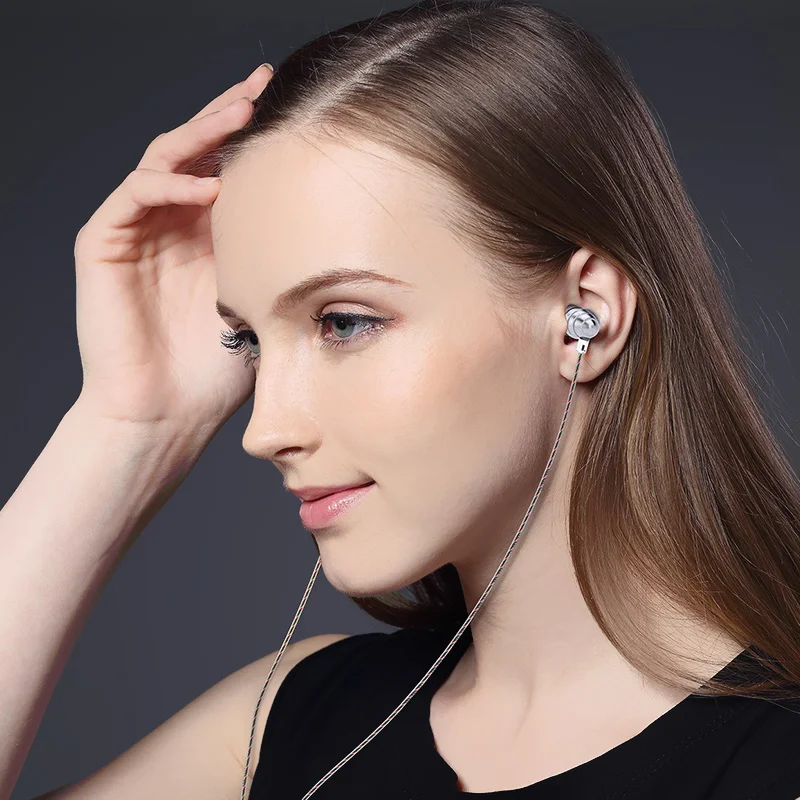 UiiSii US90 наушники в ухо супер бас качество звука музыка HiFi стерео спортивные