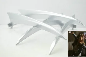 

Wenhsin 2PCS Wolverine Logan Laura Kinney X-23 Claws ABS Plasticc Cosplay Props for Gift