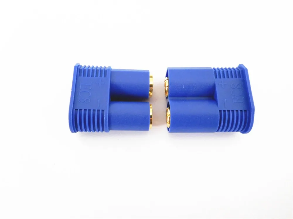 5/10 пар разъем EC8 штекер и гнездо 8 0 мм|bullet connector|plugs bulletrc connector |