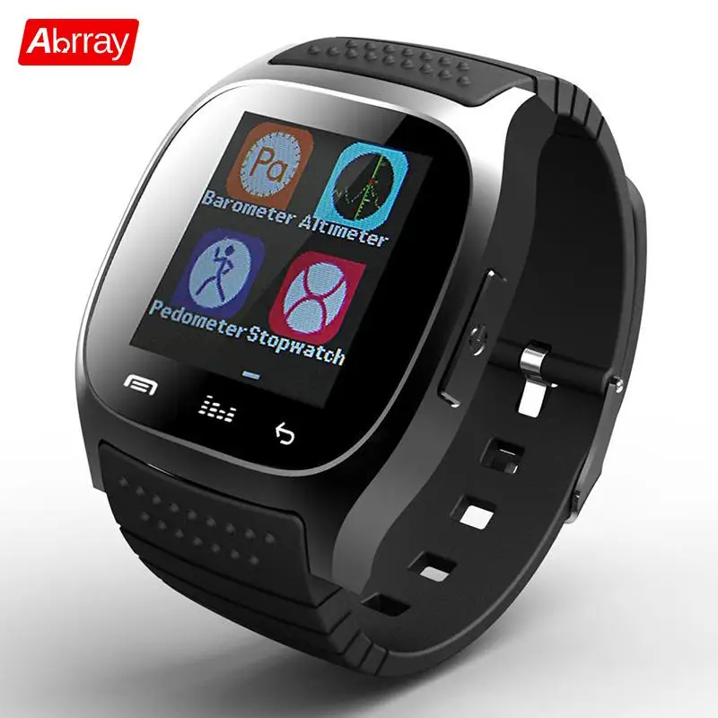 

Abrray Smart Sport Watch For Men Colored Screen Fitness Tracker LED Watch Women Digital Pedometer Bluetooth Electronic Wristband