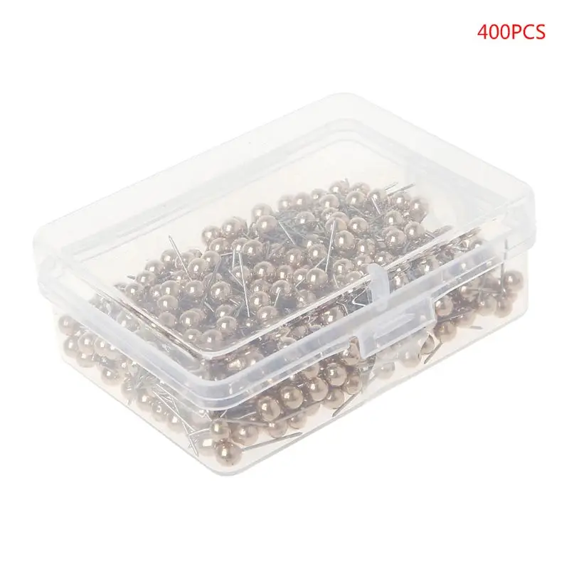 Colorful Assorted Push Pins Drawing Cork Board Nails Photo Wall Office School Supplies 100 Pcs