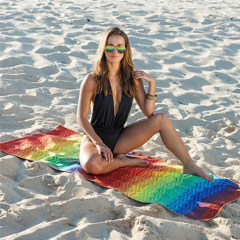 water-absorbing beach towel blanket quick-drying outdoor cover swimming towels for girls toallas microfibra secado rapido 50J18 (23)