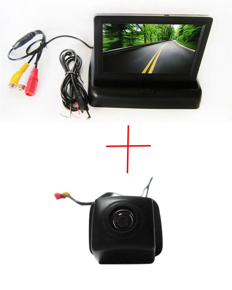 Цветная CCD Автомобильная камера заднего вида для Toyota Prius 06 10/Camry 09 10/Aurion 11 с 4 3