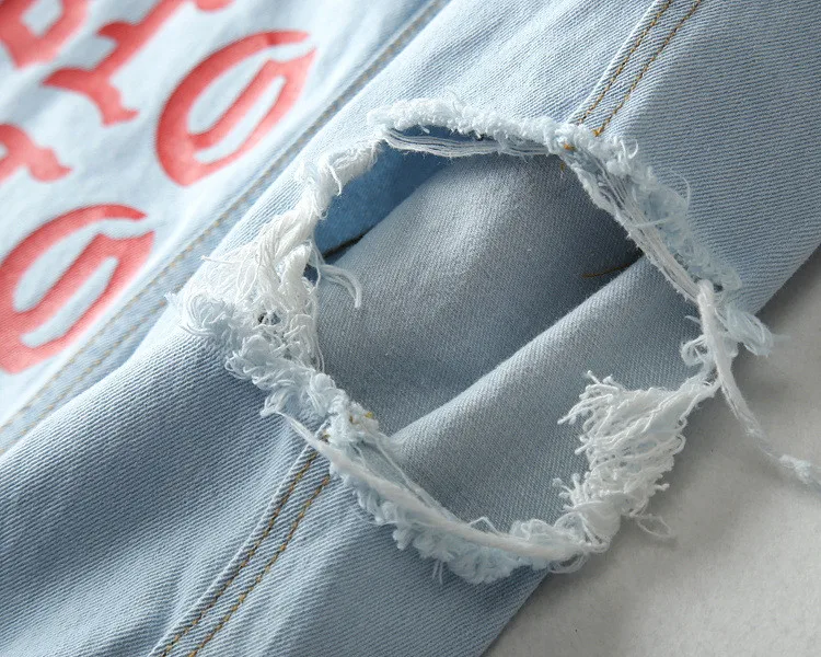 2018 Top Quality Pablo Denim Jackets Men Hip Hop Brand Clothing Streetwear Jeans Kanye West Jackets I Feel Like