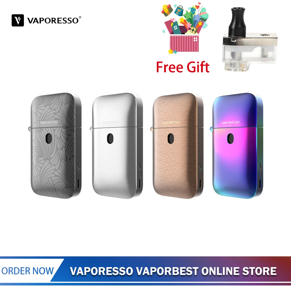 Оригинальный Vaporesso Aurora Play 650 мАч 2 мл с 1 шт. картриджем мини набор микросхем