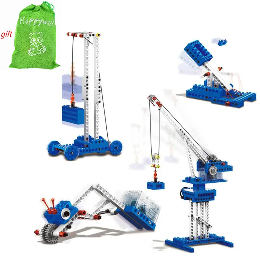 173pcs Wange 1402 Electric font b Toys b font Plastic Model Kits Building Blocks Bricks Set