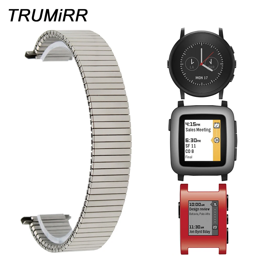 pebble time band size
